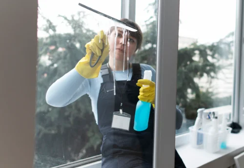 Nettoyage de vitres intérieures et extérieures à Phaffans